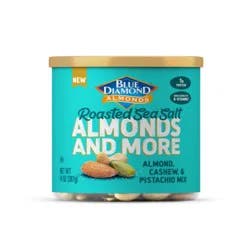 Blue Diamond® Roasted Sea Salt Almonds And More Mixed Nuts