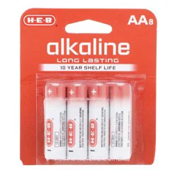 H-E-B Alkaline AA Batteries