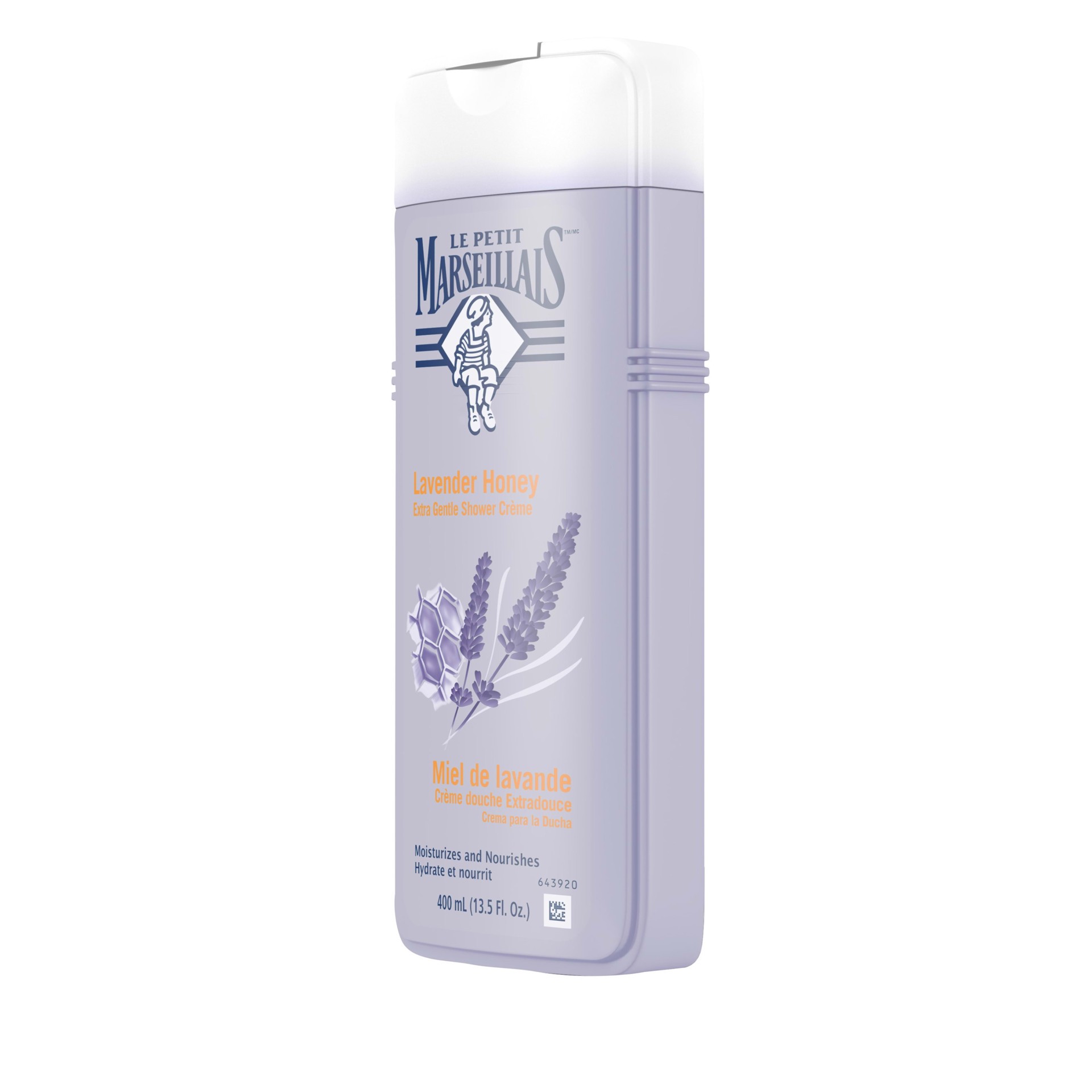 slide 3 of 5, LE PETIT MARSEILLAIS™ Extra Gentle Shower Crème, Lavender Honey, 400 mL, 400 ml