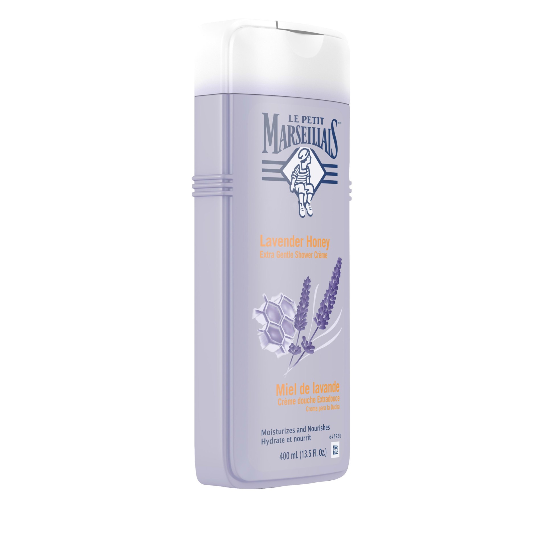 slide 5 of 5, LE PETIT MARSEILLAIS™ Extra Gentle Shower Crème, Lavender Honey, 400 mL, 400 ml