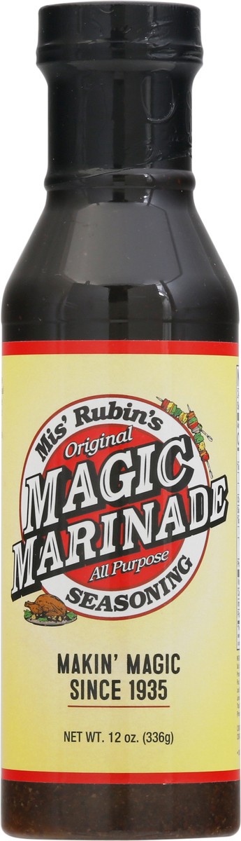 slide 1 of 9, Mis' Rubin's Magic Marinade Sauce, 12 oz