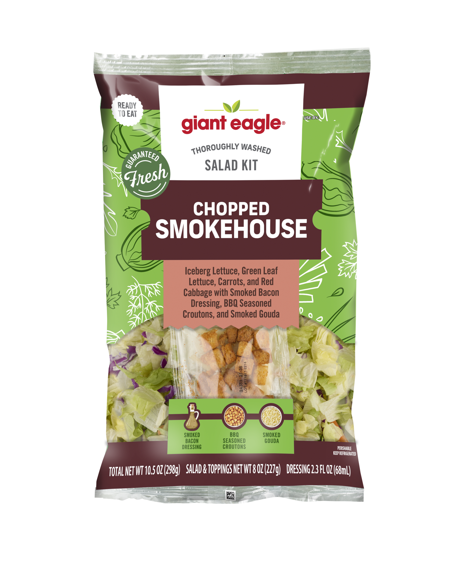 slide 1 of 1, Ge Smokehouse Chopped Kit, 10.5 oz