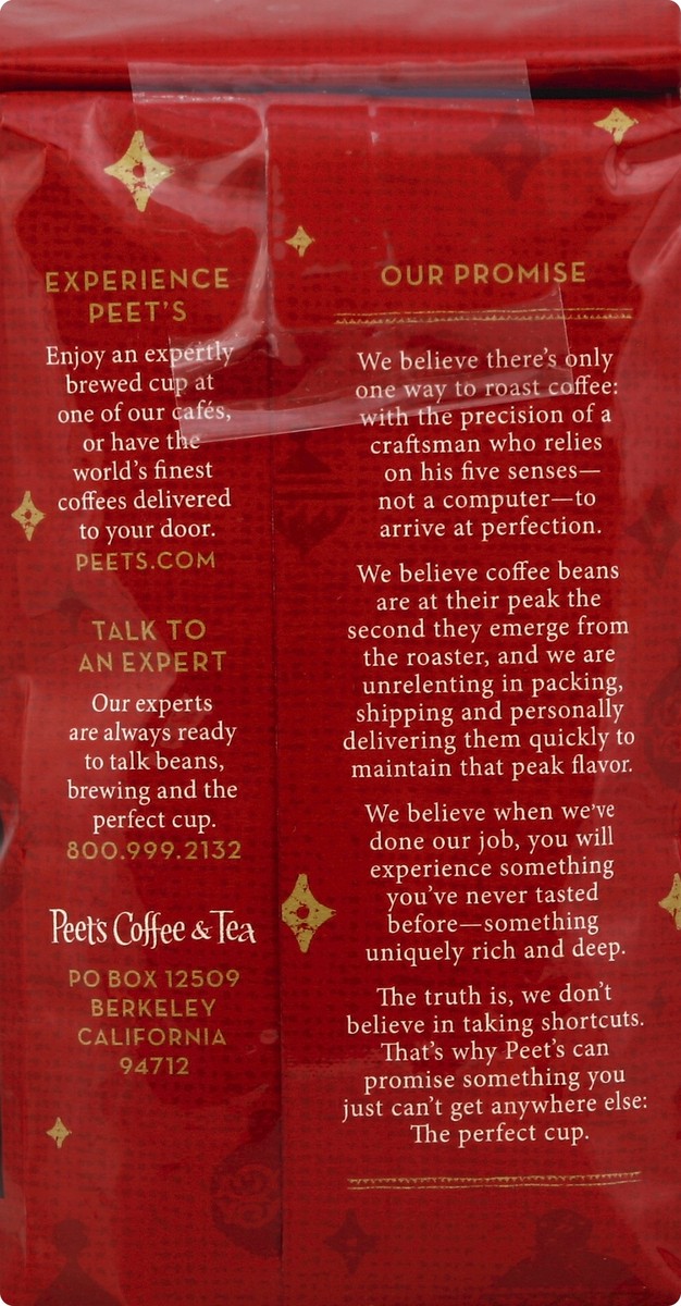 slide 2 of 5, Peet's Coffee Whole Bean Holiday Blend - 10 oz, 10 oz