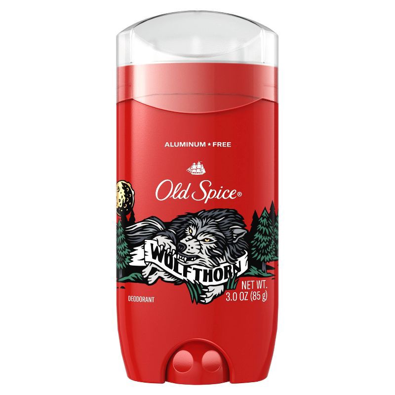 slide 1 of 6, Old Spice Aluminum Free Wolfthorn Scent Deodorant for Men 48 hr. Protection - 3oz, 3 oz