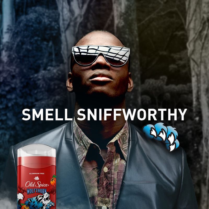 slide 8 of 10, Old Spice Wolfthorn Scent Deodorant for Men - Aluminum-Free 3oz, 3 oz