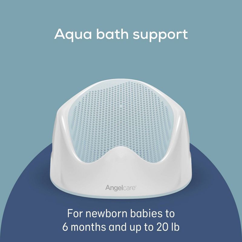 slide 9 of 9, Angelcare Baby Bath Support - Turquoise, 1 ct