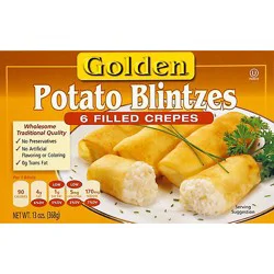 Golden Blintzes Potato 6 Count - 13 Oz