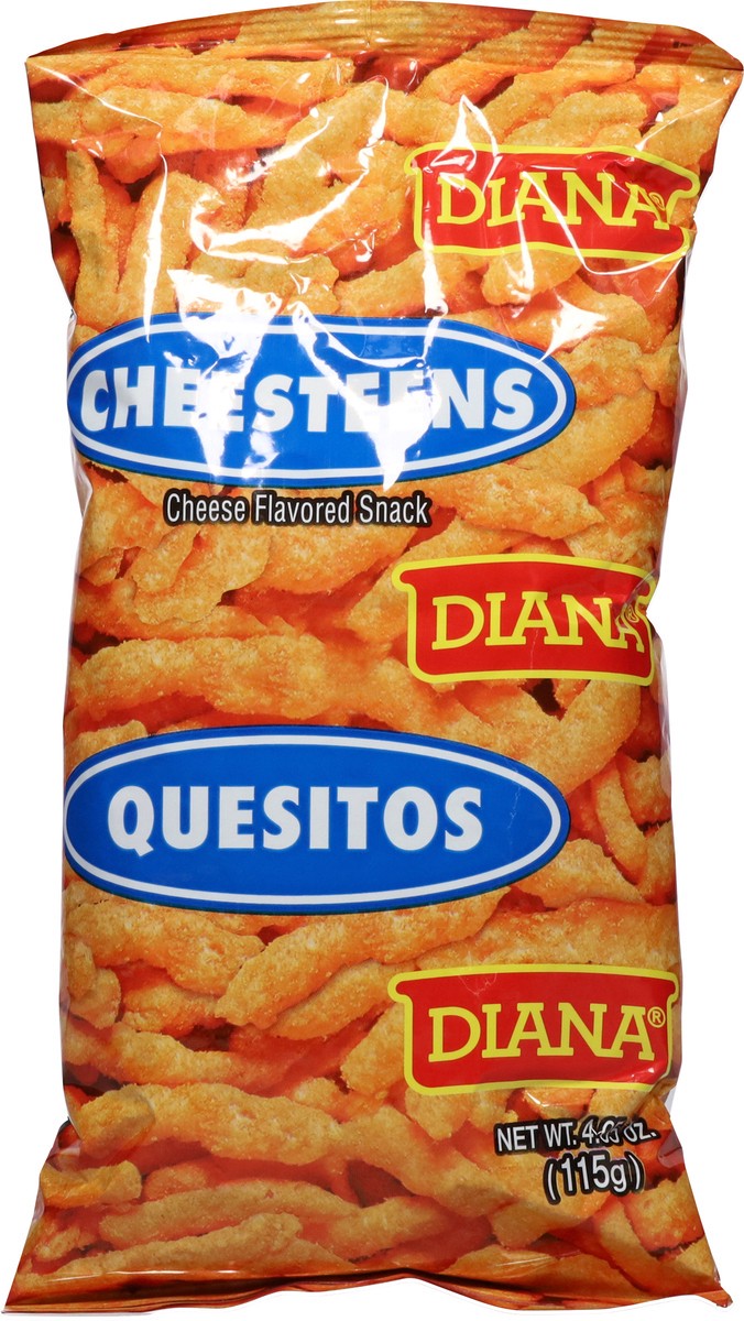 slide 8 of 13, Diana Cheesteens Cheese Flavored Snack 4.05 oz, 4.05 oz