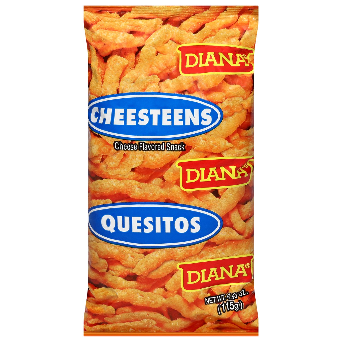 slide 1 of 13, Diana Cheesteens Cheese Flavored Snack 4.05 oz, 4.05 oz