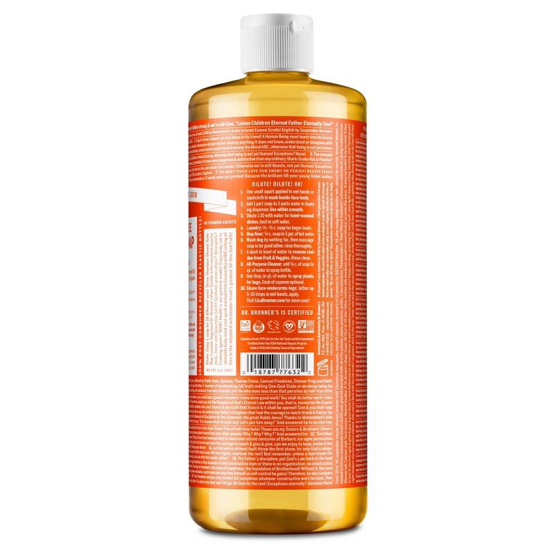 slide 2 of 3, Dr. Bronner's 18-In-1 Hemp Pure-Castile Soap - Tea Tree - 32 fl oz, 32 fl oz