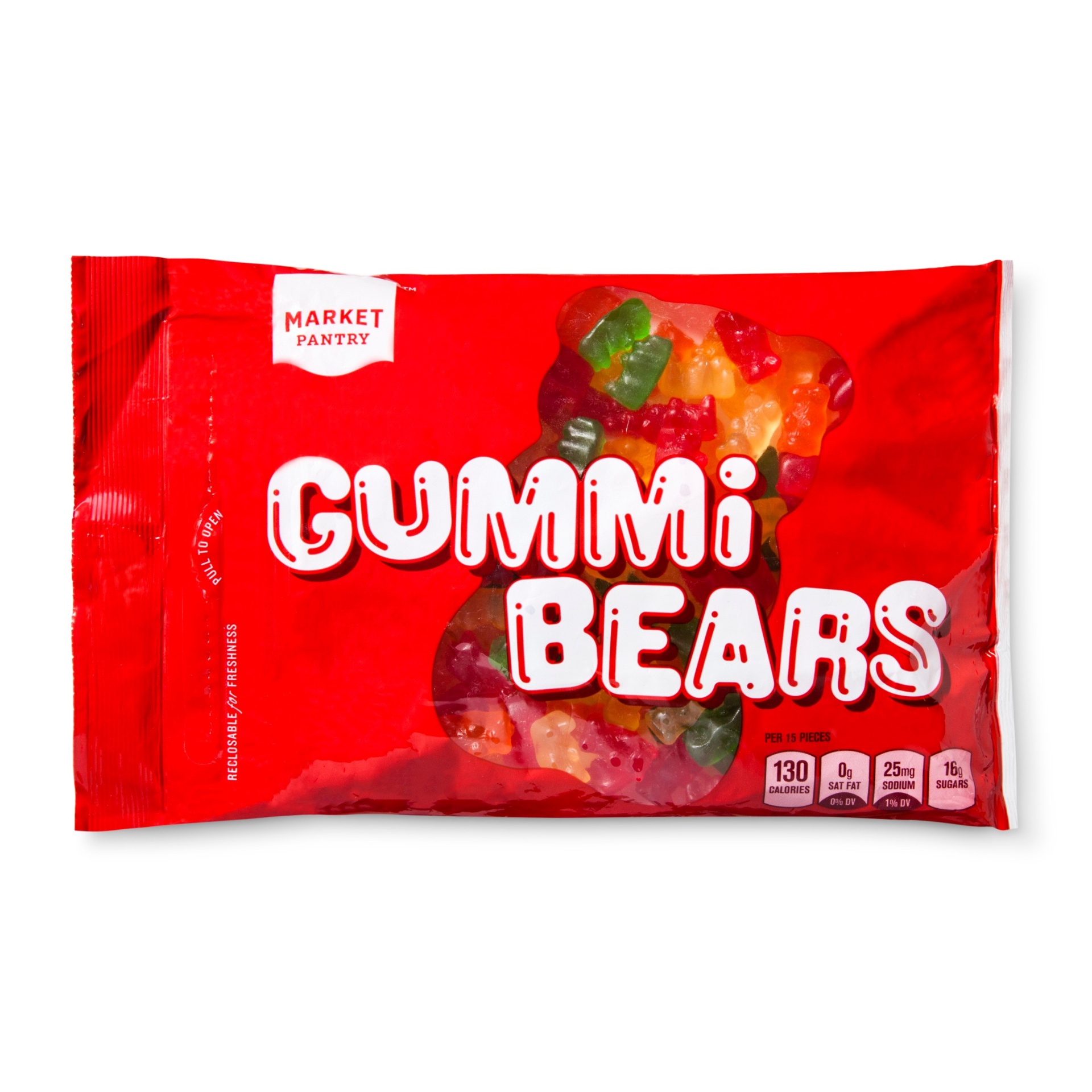 slide 1 of 1, Gummi Bears - Market Pantry, 24 oz