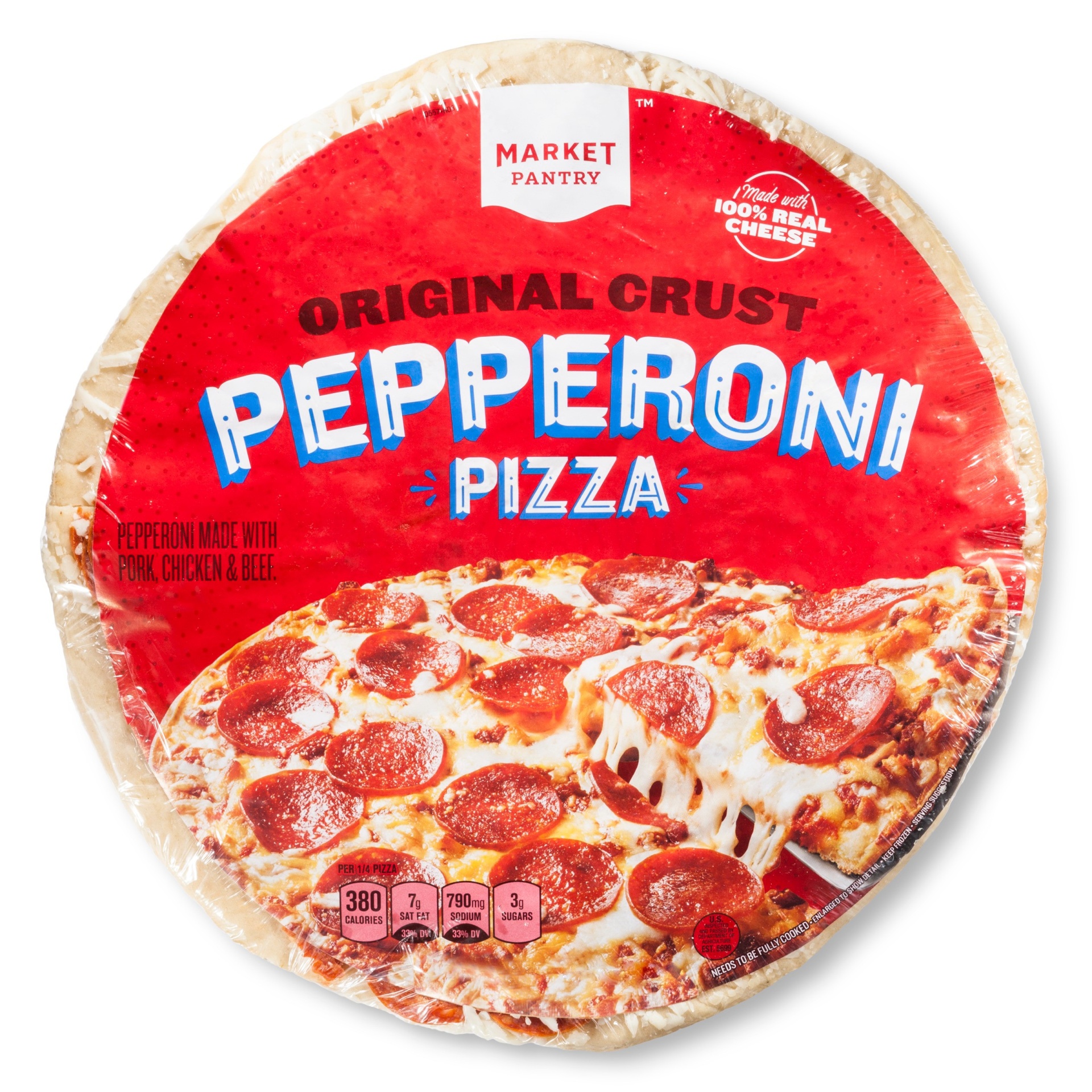 Market Pantry Pepperoni Pizza 21.6 oz | Shipt