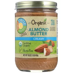 Full Circle Market Organic Creamy Almond Butter