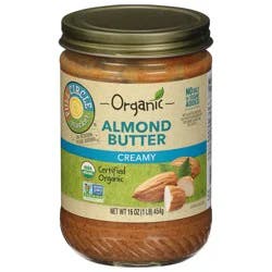 Full Circle Market Organic Creamy Almond Butter 16 oz