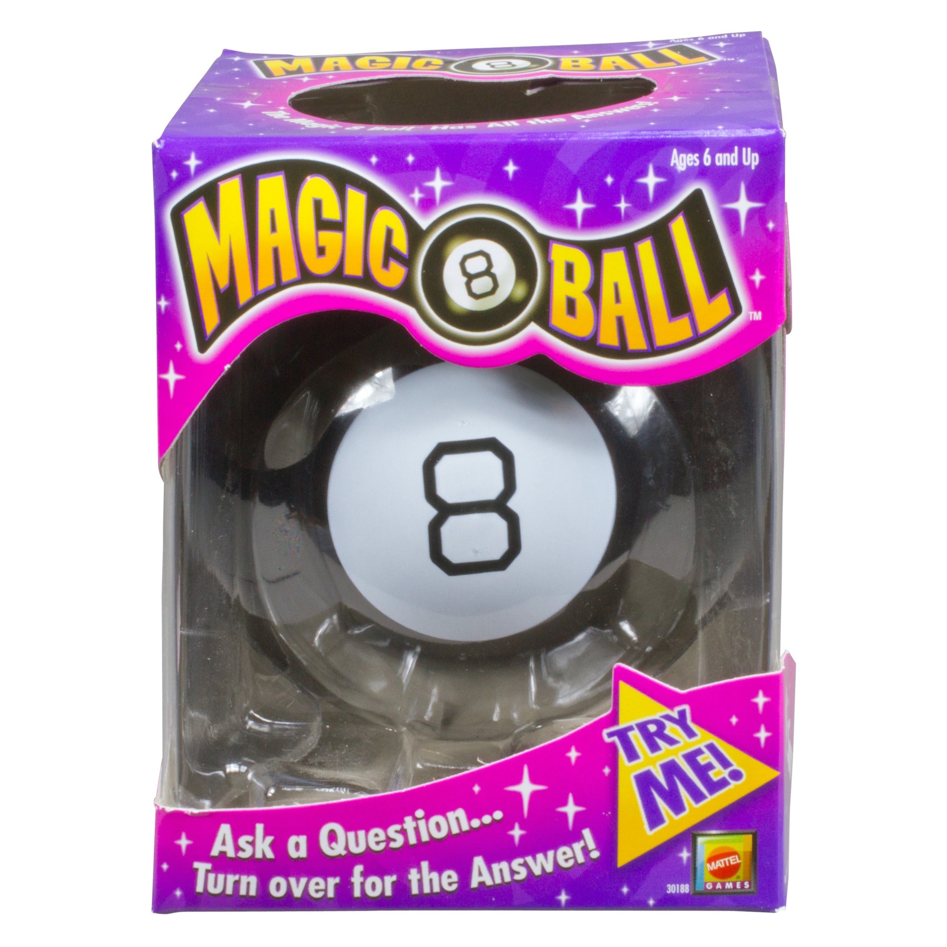 slide 1 of 11, Magic 8 Ball Classic Fortune-Telling Novelty Toy, 1 ct