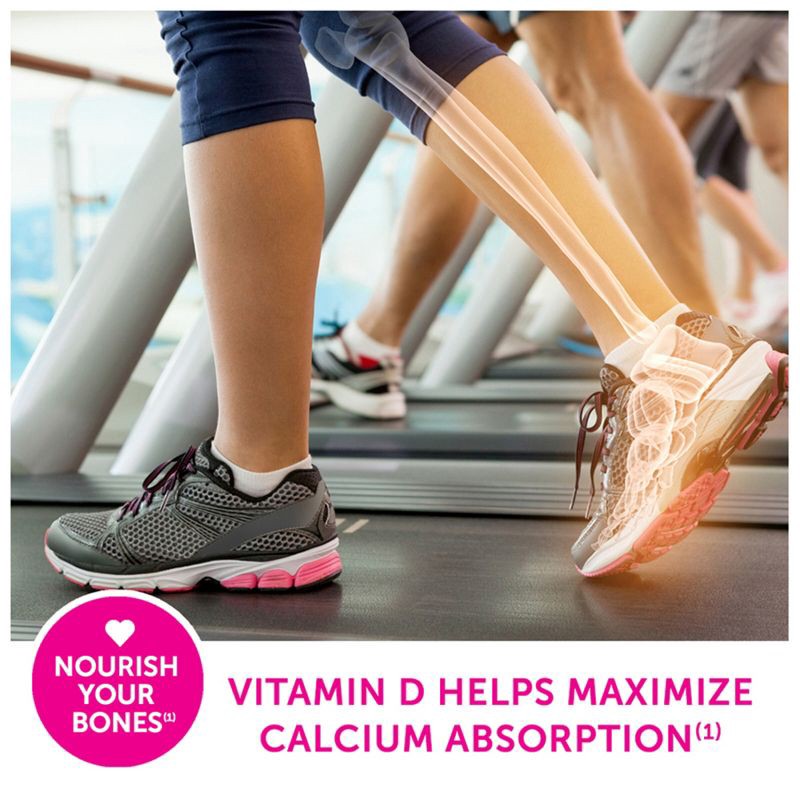 slide 5 of 10, Caltrate Bone Health 600 & D3 Bone Strength Calcium Dietary Supplement Tablets - 200ct, 200 ct