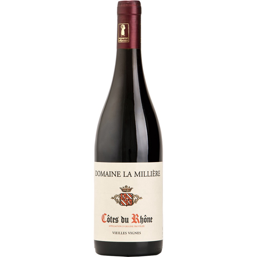 slide 1 of 1, La Milliere Cotes Du Rhone Vv, 750 ml