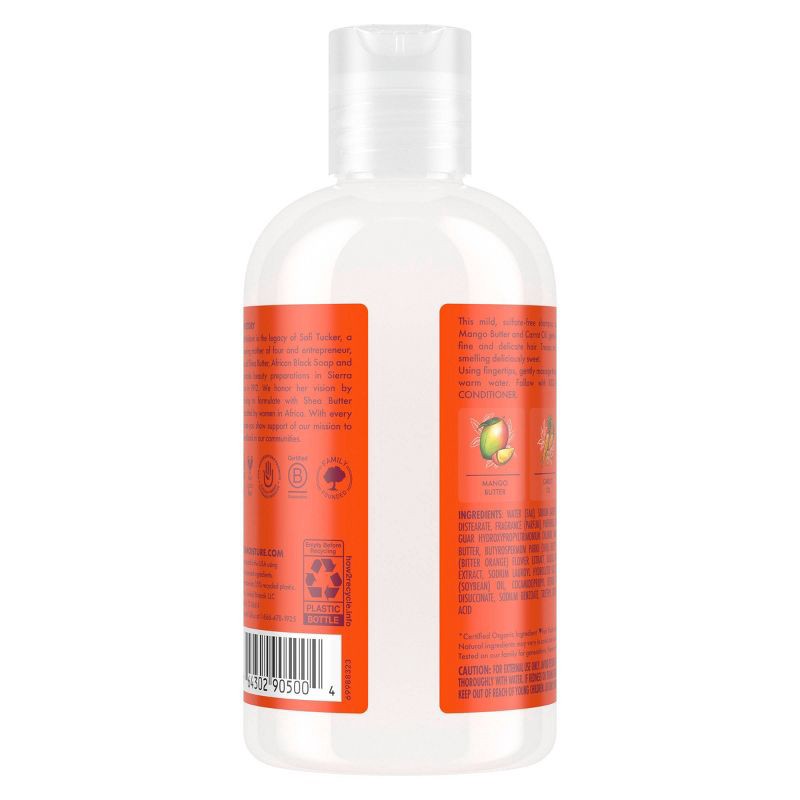 slide 2 of 8, SheaMoisture Mango & Carrot Kids Extra-Nourishing Shampoo - 8 fl oz, 8 fl oz