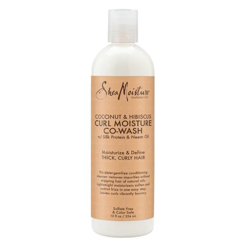 slide 2 of 6, SheaMoisture Coconut & Hibiscus Co-Wash Conditioning Cleanser - 12 fl oz, 12 fl oz