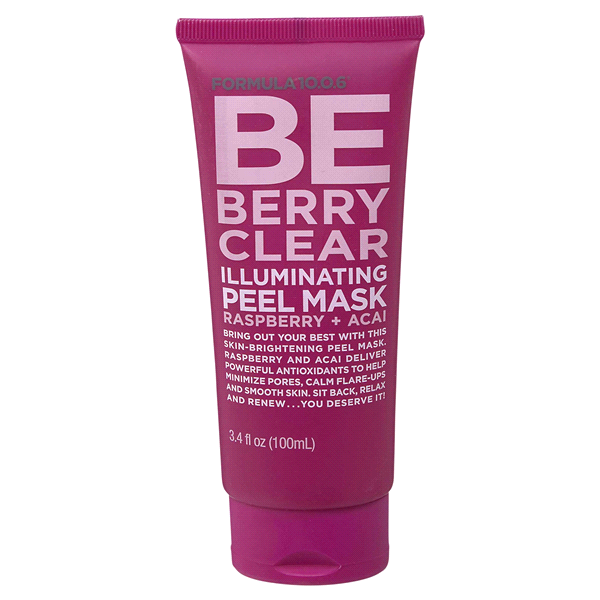 slide 1 of 1, Formula 10.0.6 Be Berry Clear Illuminating Peel Mask, 100 ml