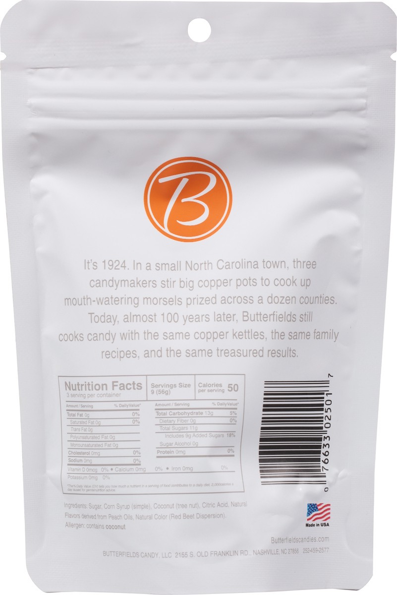 slide 6 of 13, Butterfields Peach Buds Hard Candy 2.5 oz, 2.5 oz