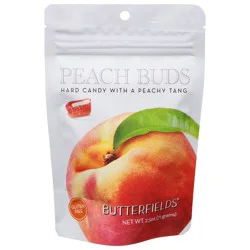 Butterfields Peach Buds Hard Candy - 2.5 oz