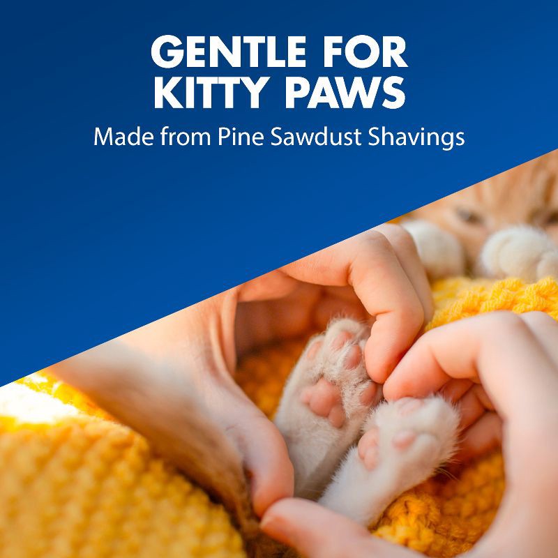 slide 9 of 10, Feline Pine Original 100% Natural Low Dust Non-Clumping Cat Litter - 20lbs, 20 lb