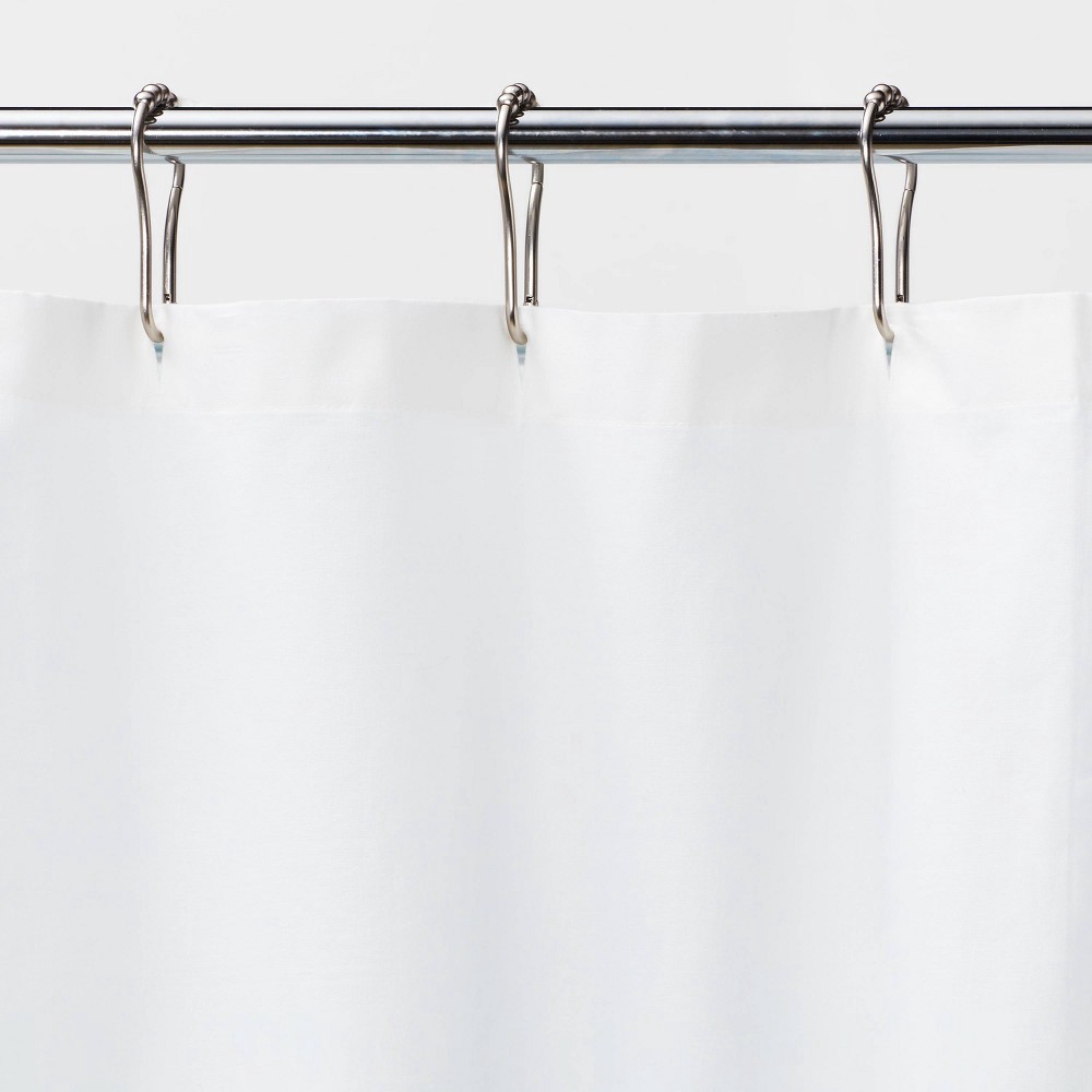 slide 3 of 5, Ombre Shower Curtain Seafoam Green - Threshold, 1 ct