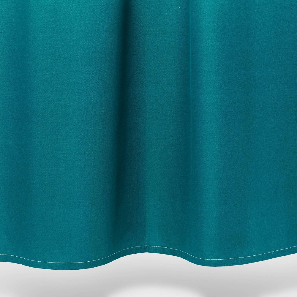 slide 2 of 5, Ombre Shower Curtain Seafoam Green - Threshold, 1 ct