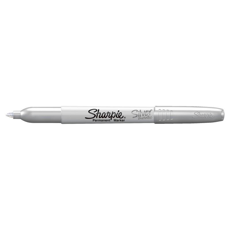 slide 9 of 10, Sharpie 3pk Permanent Markers Fine Tip Metallic Gold/Silver/Bronze, 3 ct