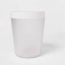 Wastebasket Frosted - Room Essentials™