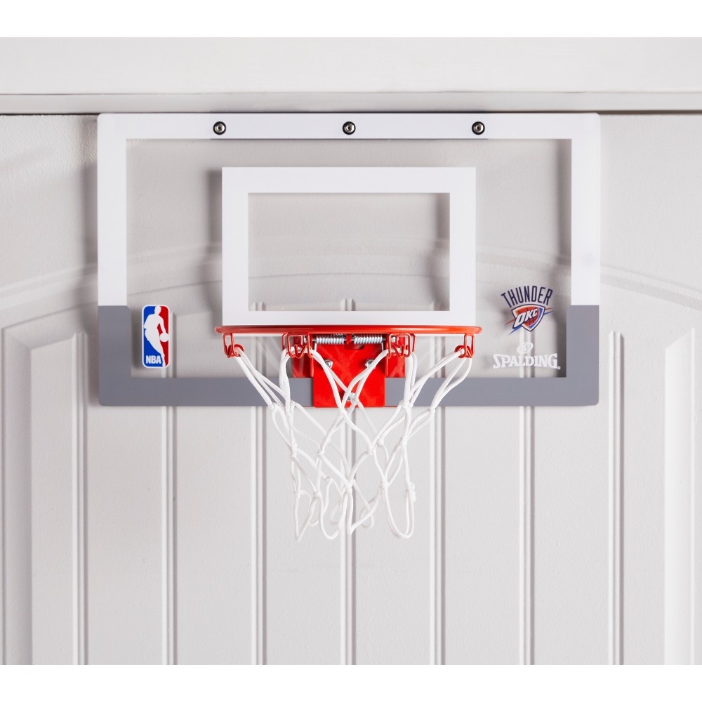Spalding NBA Slam Jam Over-The-Door Team Edition Basketball Hoop 1