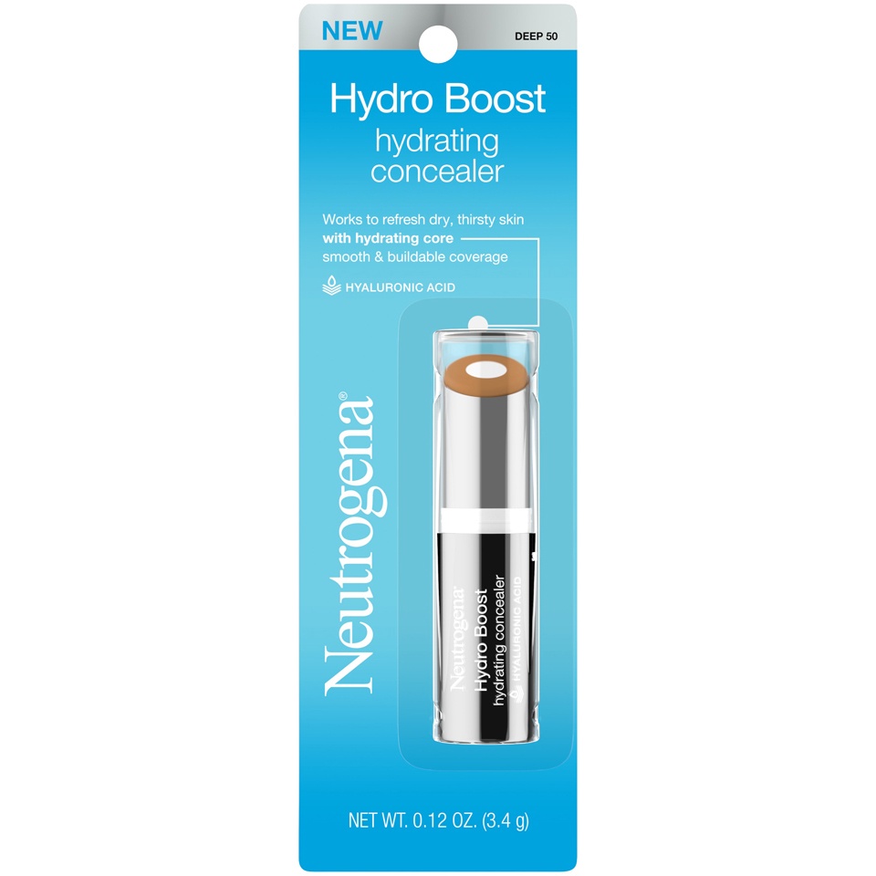 slide 1 of 6, Neutrogena Hydro Boost Hydrating Concealer - Deep, 0.12 oz