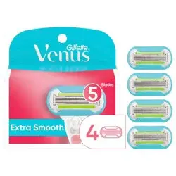 Venus Extra Smooth Women's Razor Blade Refills - 4ct