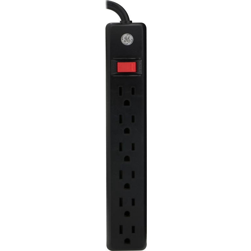 slide 5 of 6, General Electric GE 6 Outlet neral Purpose Power Strip, 1 ct
