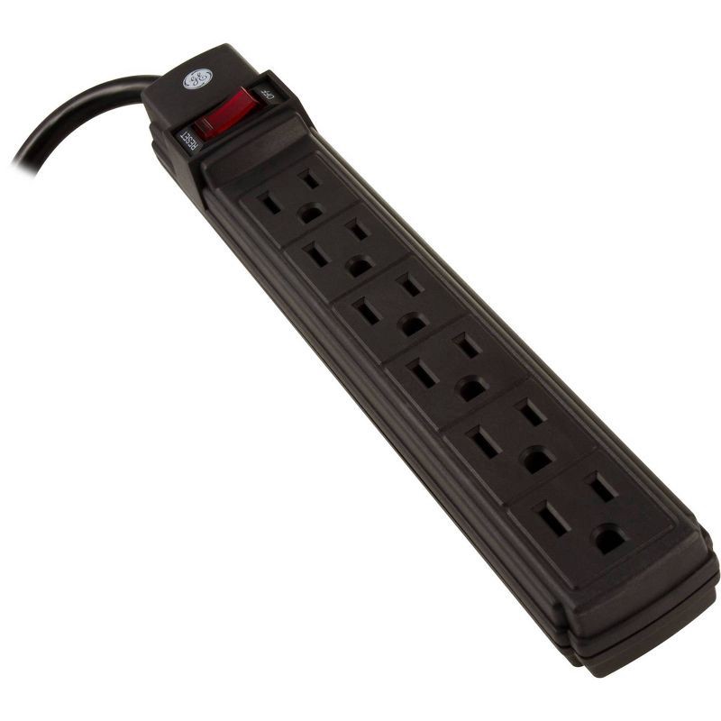 slide 4 of 6, General Electric GE 6 Outlet neral Purpose Power Strip, 1 ct