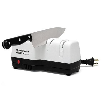 slide 1 of 1, Chef's Choice Hybrid Diamond Hone 2 Stage Knife Sharpener, 1 ct