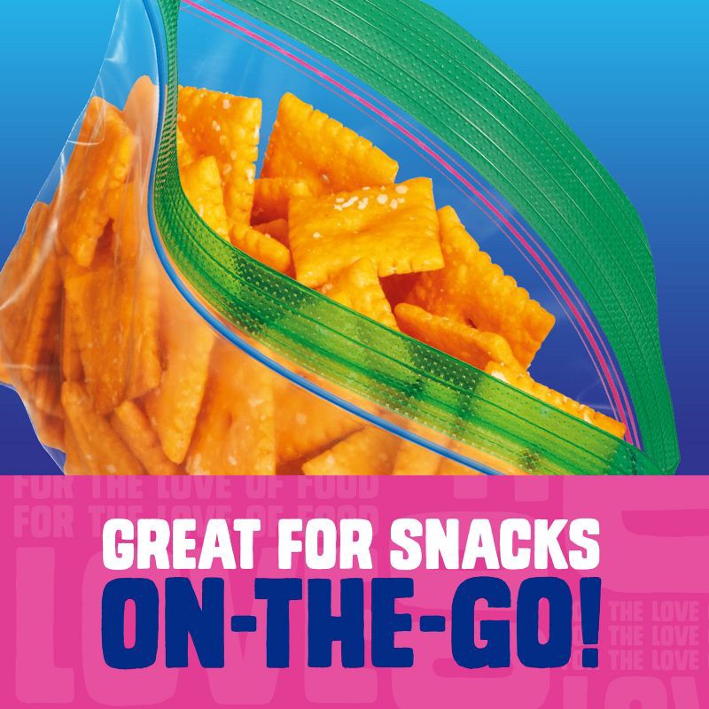 slide 8 of 13, Ziploc Snack Bags with Grip 'n Seal Technology - 108ct, 108 ct