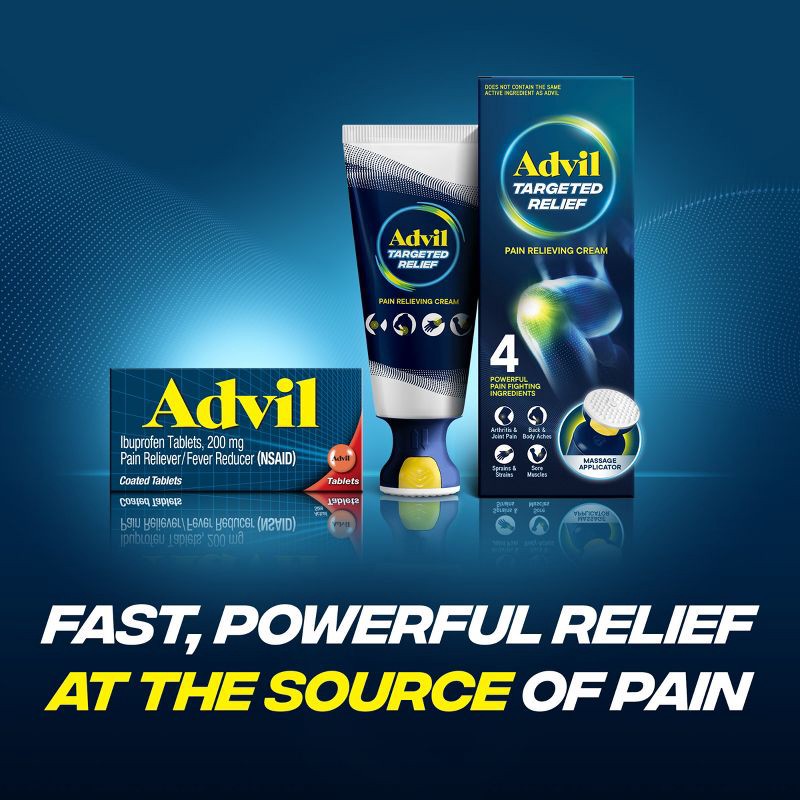 slide 11 of 14, Advil Pain Reliever/Fever Reducer Coated Tablets - Ibuprofen (NSAID) - 20ct, 20 ct