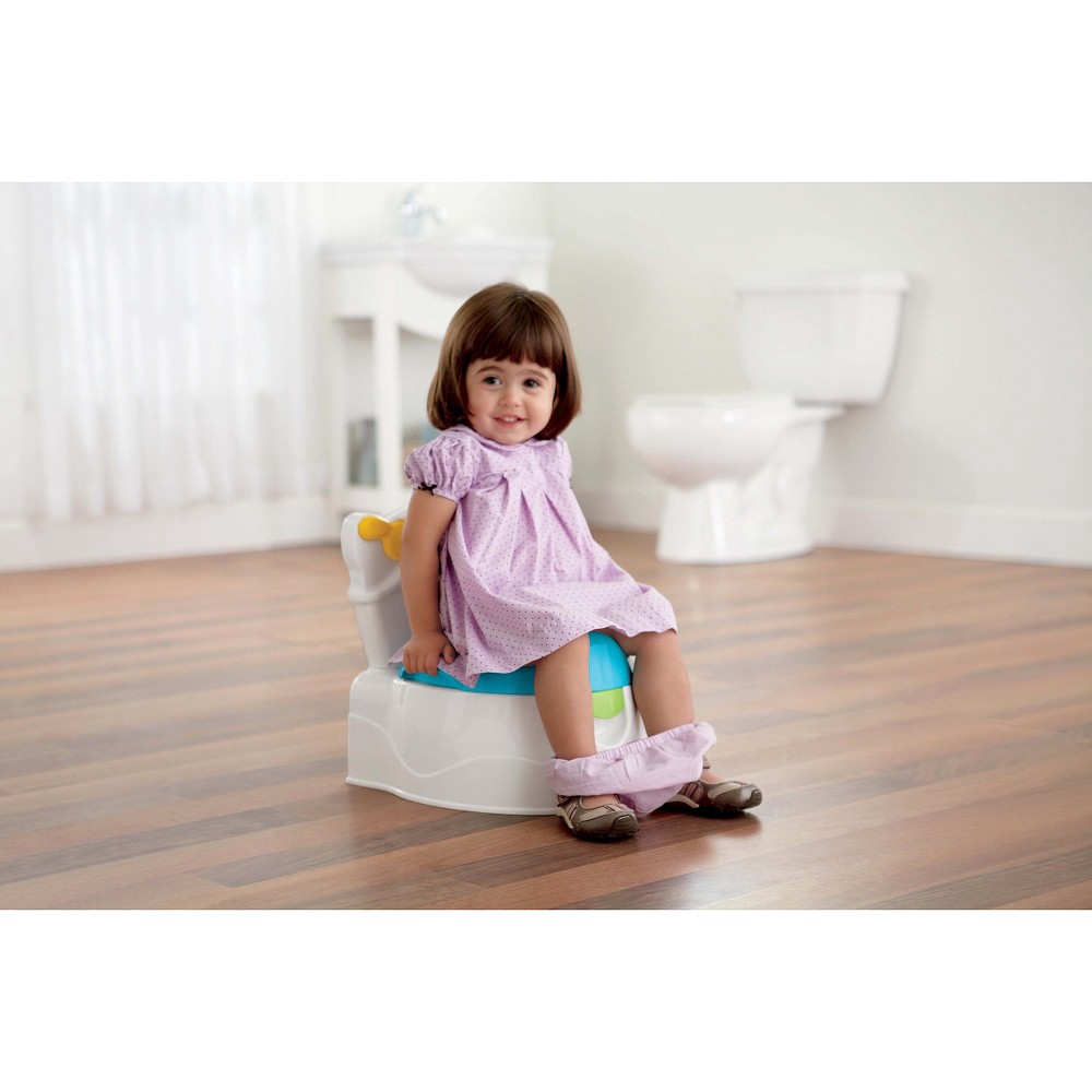 slide 2 of 6, Fisher-Price Learn-to-Flush Potty, 1 ct