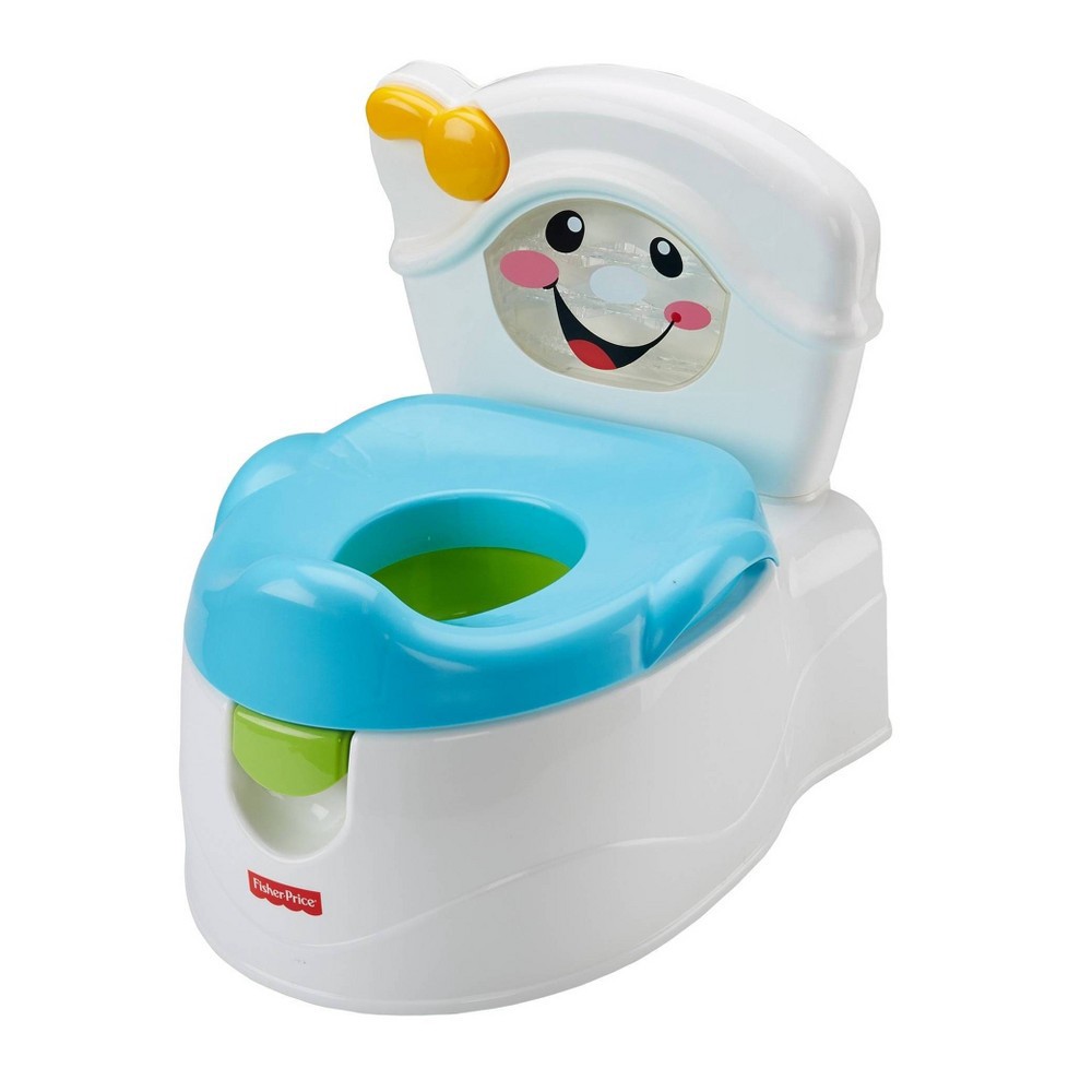 slide 4 of 6, Fisher-Price Learn-to-Flush Potty, 1 ct