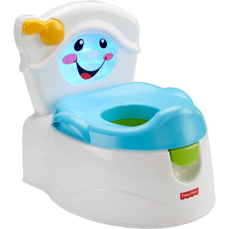 slide 1 of 1, Fisher-Price Learn-to-Flush Potty, 1 ct