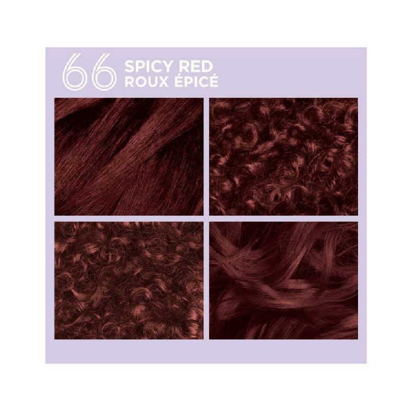 slide 7 of 8, Dark and Lovely Go Intense Ultra Vibrant Permanent Hair Color - 3.3 fl oz - 66 Spicy Red - 1 Kit, 1 ct