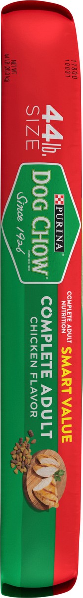 slide 6 of 8, Purina Dog Chow Complete Adult Dry Dog Food Kibble With Chicken Flavor, 44 lb