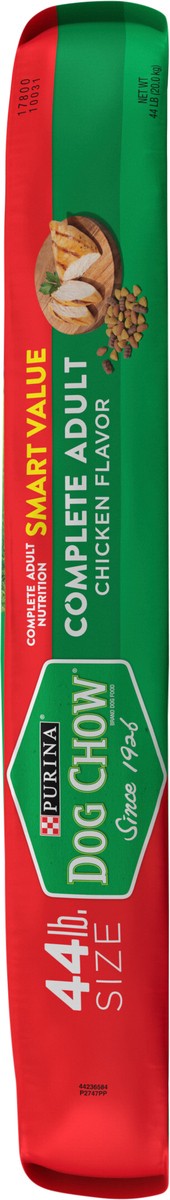 slide 4 of 8, Purina Dog Chow Complete Adult Dry Dog Food Kibble With Chicken Flavor, 44 lb