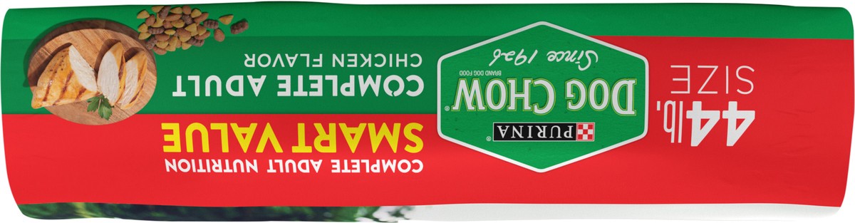 slide 5 of 8, Purina Dog Chow Complete Adult Dry Dog Food Kibble With Chicken Flavor, 44 lb