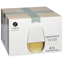 Libbey Kentfield Stemless Wine Glasses