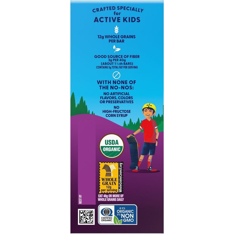 slide 8 of 17, CLIF KID ZBAR Chocolate Chip Granola Bar Organic - 15.24oz/12pk, 15.24 oz, 12 ct