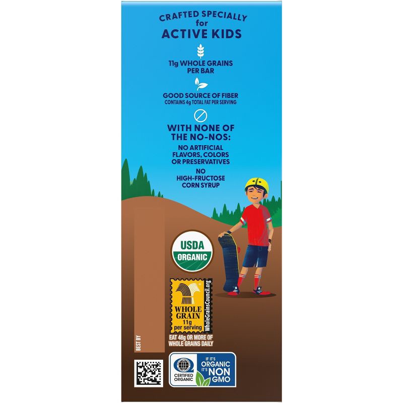 slide 10 of 13, CLIF KID ZBAR Chocolate Brownie Granola Bar Organic - 15.24oz/12pk, 15.24 oz, 12 ct