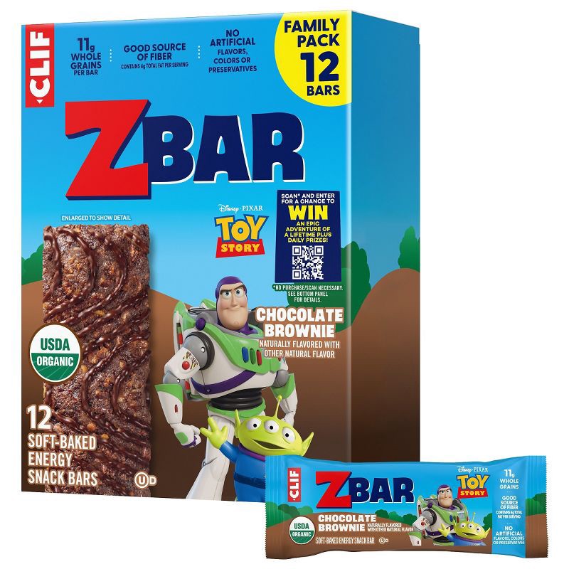 slide 1 of 13, Zbar Chocolate Brownie Soft-Baked Energy Organic Granola Snack Bars - 15.24oz/12ct, 15.24 oz, 12 ct